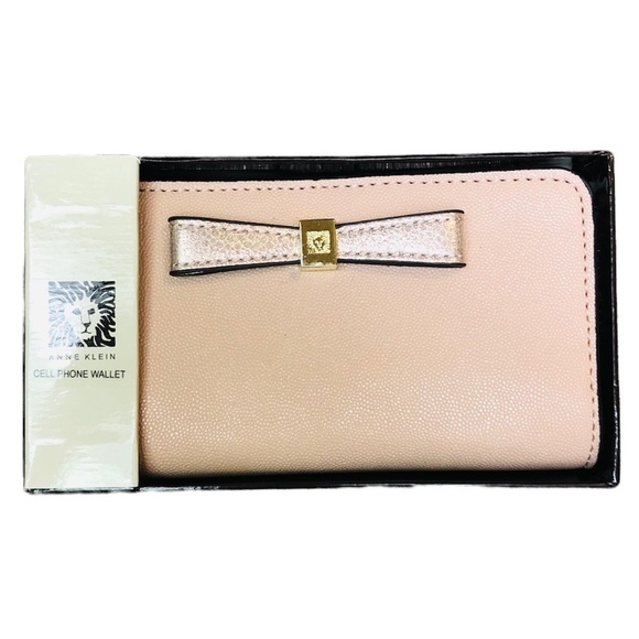 Wallet Card Cell Phone Holder by Anne Klein NIB - Picture 4 of 7